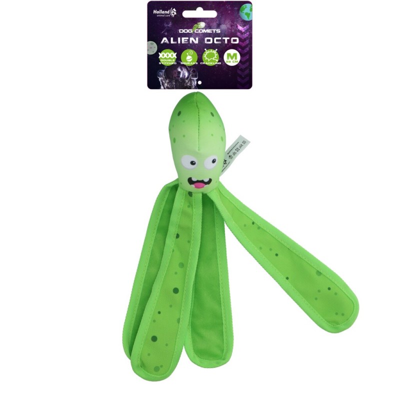 Dog Comets 绿色章鱼狗狗玩具 M
