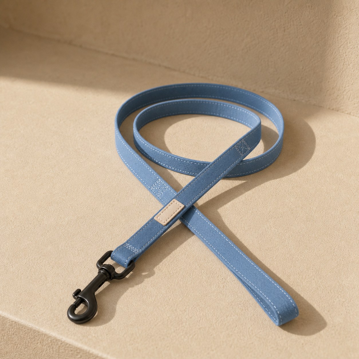 Correa de algodón para perro FuzzYard Life French Blue - Image 2