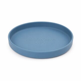 Comedero de silicona para gato FuzzYard Life French Blue