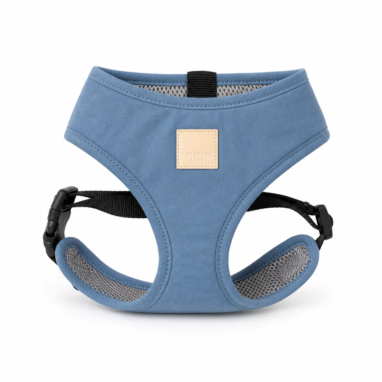 Arnés de algodón para perro FuzzYard Life French Blue